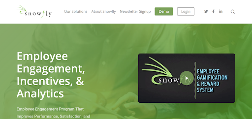 Gamification software for employee engagement - Snowfly