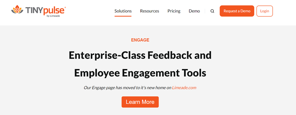 Free employee engagement software - Tinypulse