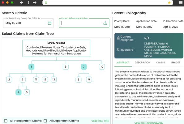 PatentScan- Patent Intelligence Software