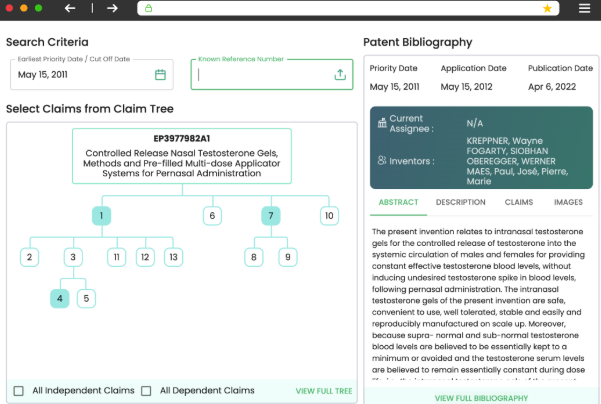 Patdel-Patent Intelligence Software