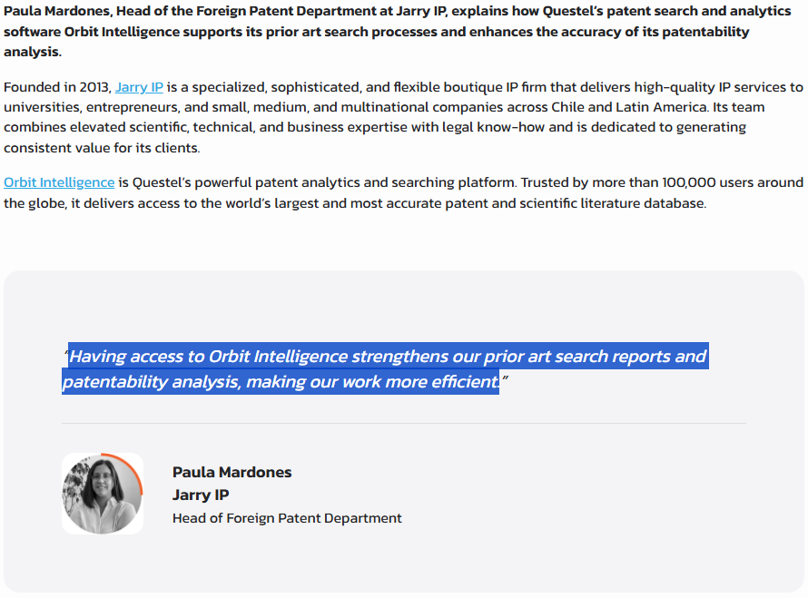 Case study- Orbit intelligence