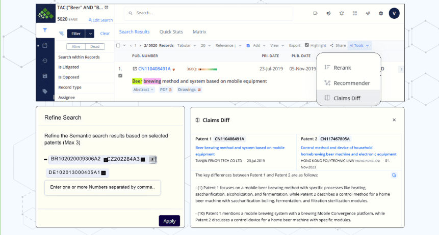 Patseer-Patent Intelligence Software