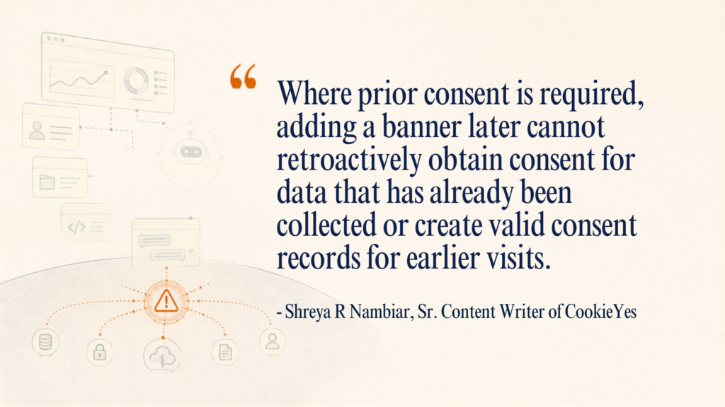 A snapshot of a quote by senior writer of CookieYes