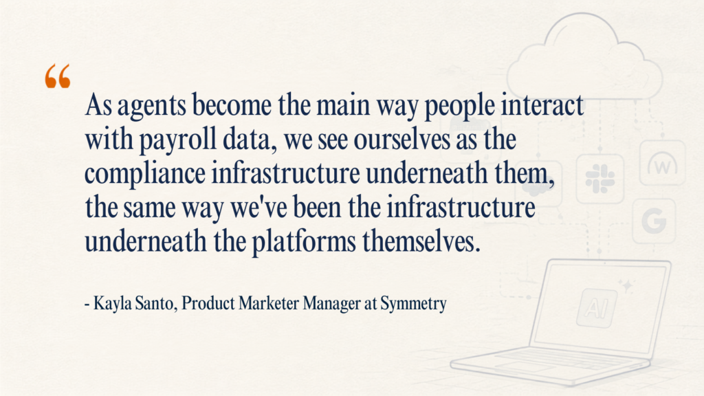 Snapshot of a quote by Kayla Santo, who works in product marketing at Symmetry