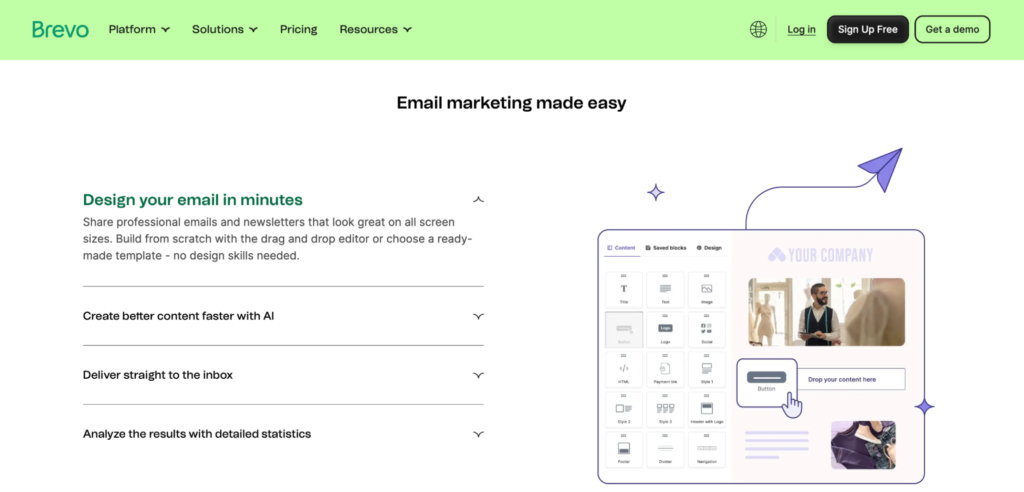 Brevo – Best for Growing Teams That Want a Clear AI Upgrade Path