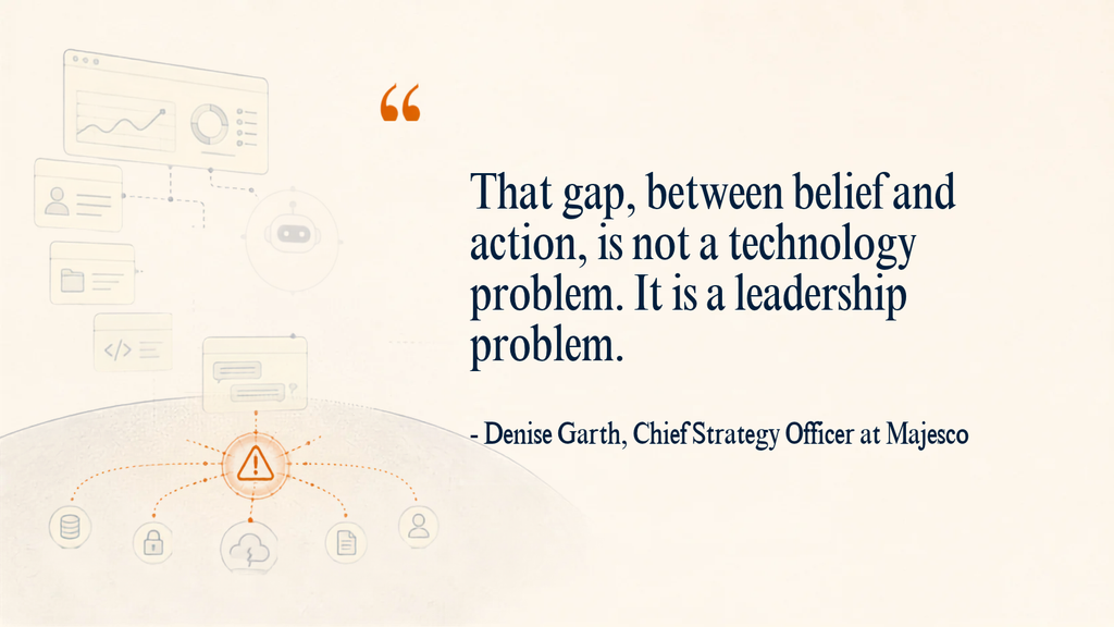 Interview quote by Denise Garth, Chief Strategy Officer at Majesco