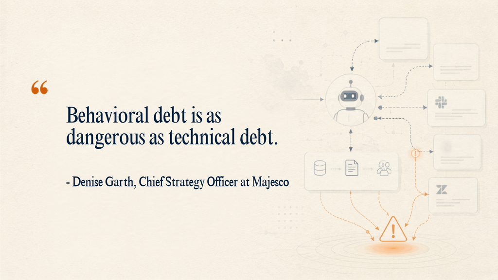 Interview quote by Denise Garth, Chief Strategy Officer at Majesco
