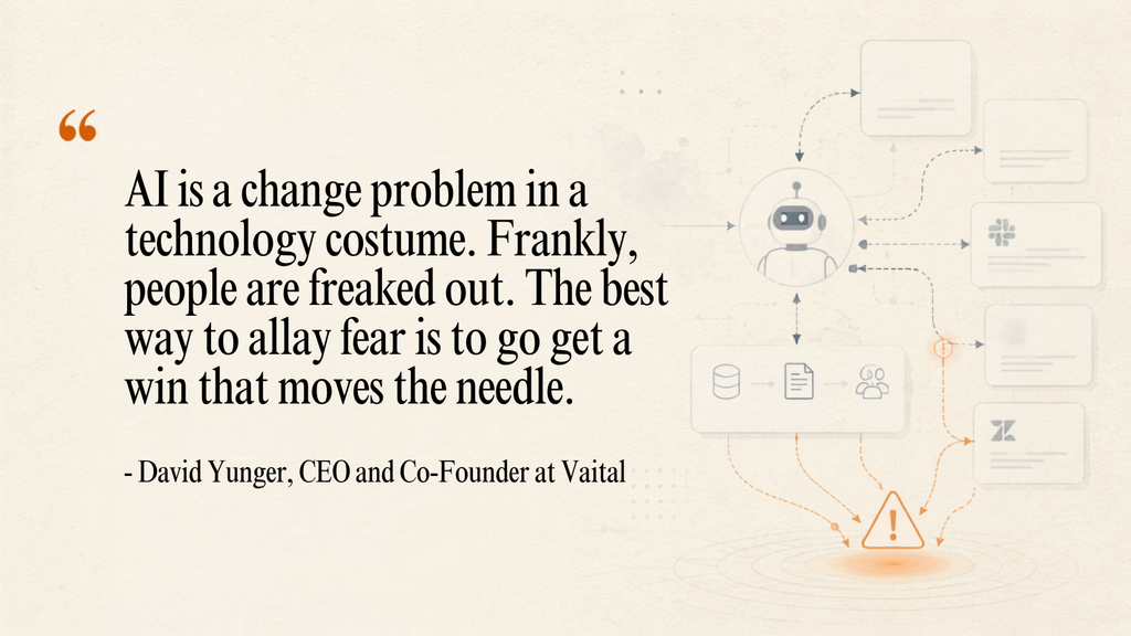 Interview quote from David Yunger, Vaital's CEO and co-founder 