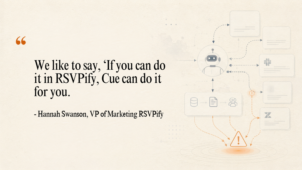 Interview quote by Hannah Swanson, RSVPify’s vice president of marketing