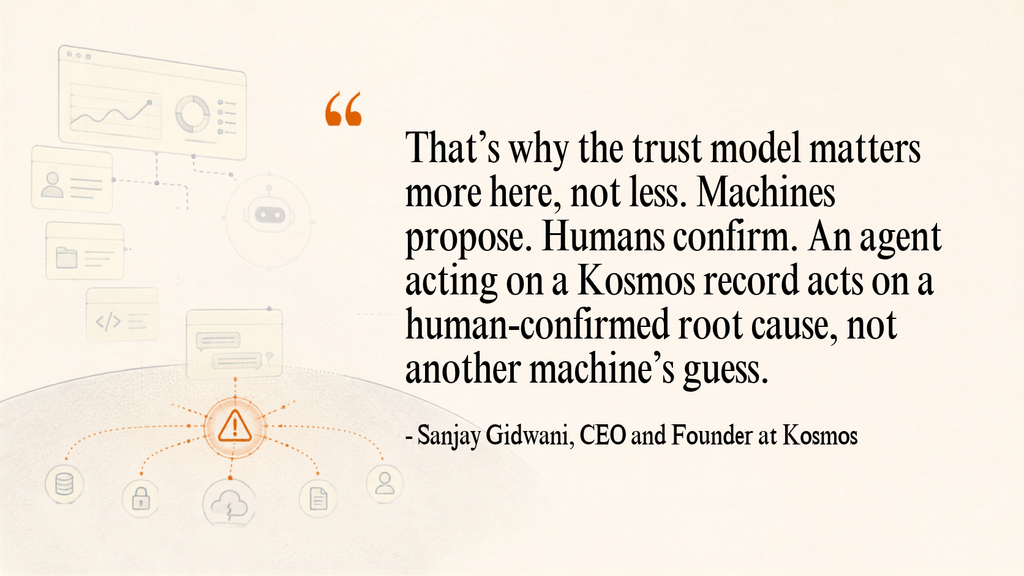 Interview quote by Sanjay Gidwani, CEO and founder of Kosmos